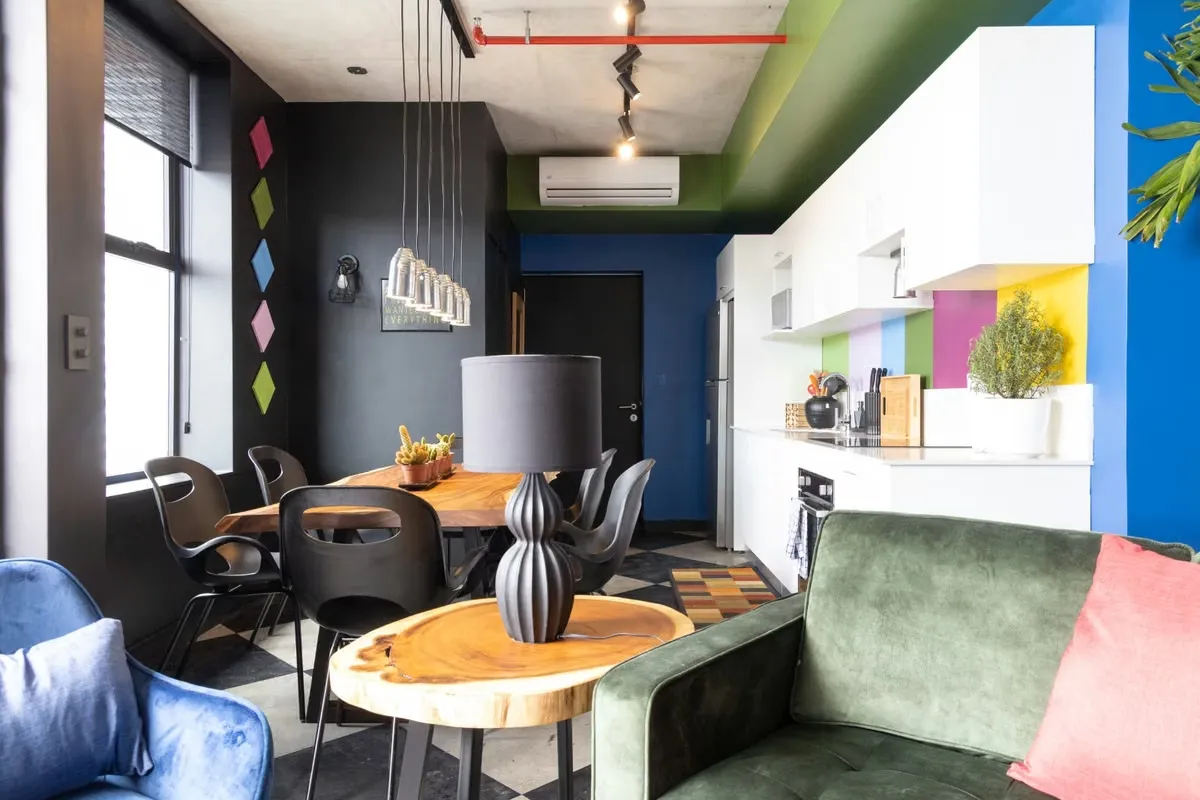 Set on the 16th floor of URBN Escalante—one of San José’s most coveted residential towers— this turnkey 68 m² condo features 2 bedrooms, 2 full bathrooms, a fully-equipped ... — photo 4