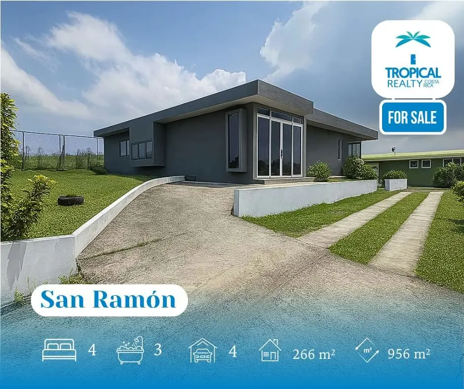 Discover this rural gem located in Ángeles Norte, San Ramón, Alajuela — a peaceful, scenic area known for its fresh mountain air, organic produce, and traditional dairy farming. Set ...