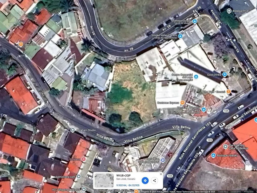 VENTA DE LOTE EN SAN RAFAEL DE ESCAZÚ CON UBICACIÓN ESTRATEGICA