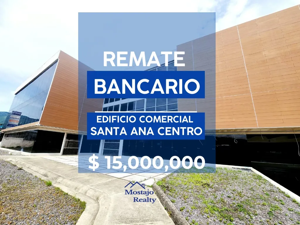 En venta impresionante edificio comercial en Pozos de Santa Ana, en remate bancario. La propiedad ...