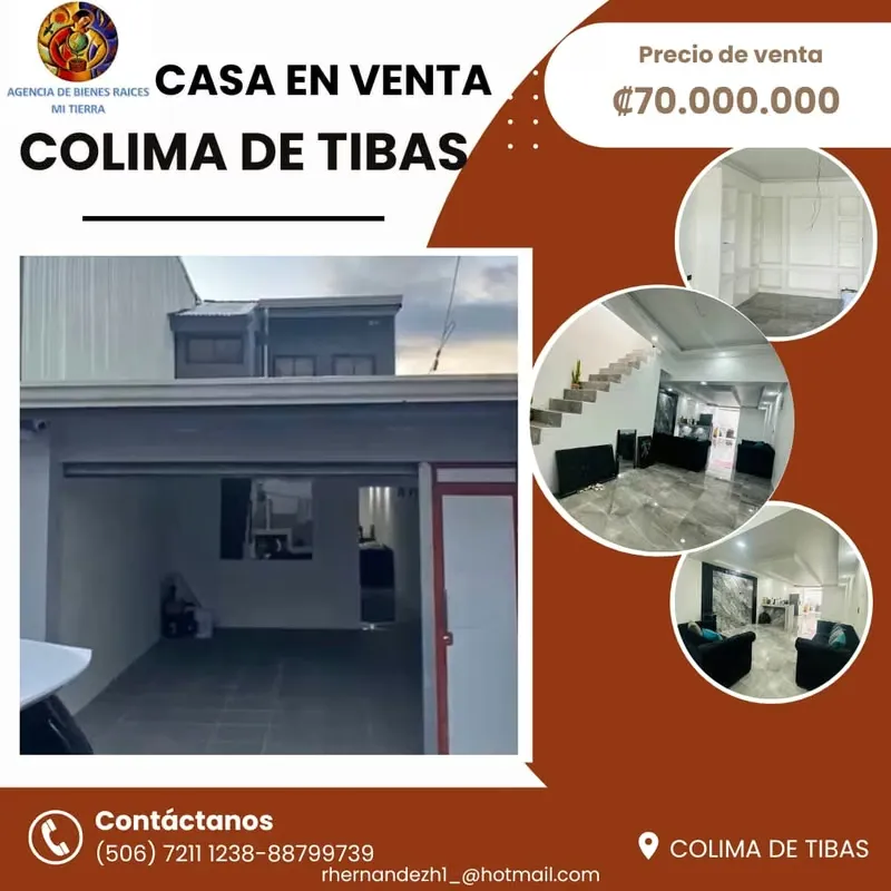 La casa cuenta con un terreno de 98m2 y 150m2 aproximados de construcción. Construida en Noviembre del 2024.