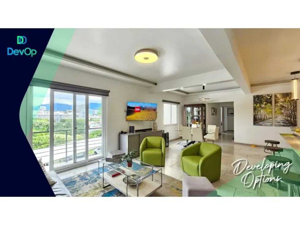 Venta de apartamento, 4 habitaciones.