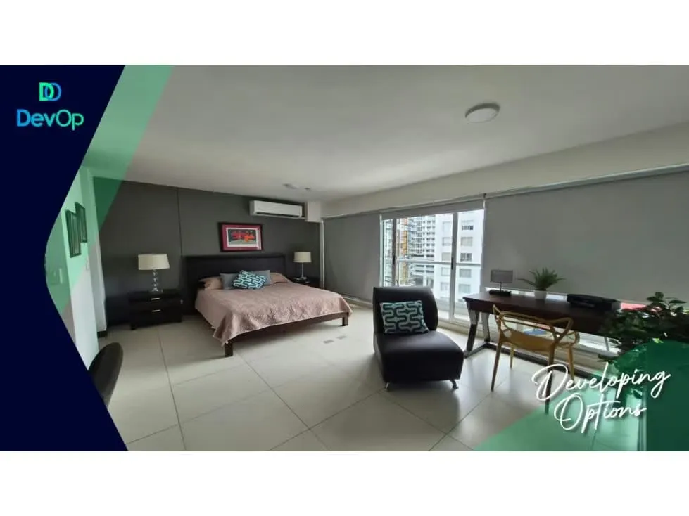 Alquiler de apartamento estudio amueblado en torre U Nunciatura