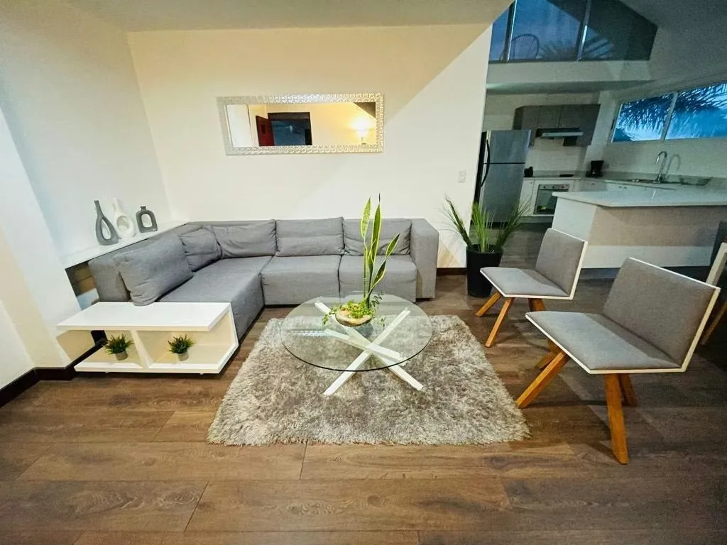 Alquiler de fiino y amplio apartamento en San Rafael de Escazú.