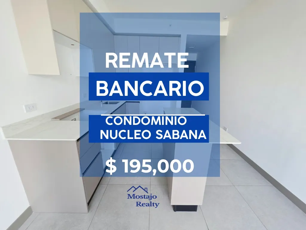 Venta de Apartamento en Condominio Núcleo, Sabana, Remate