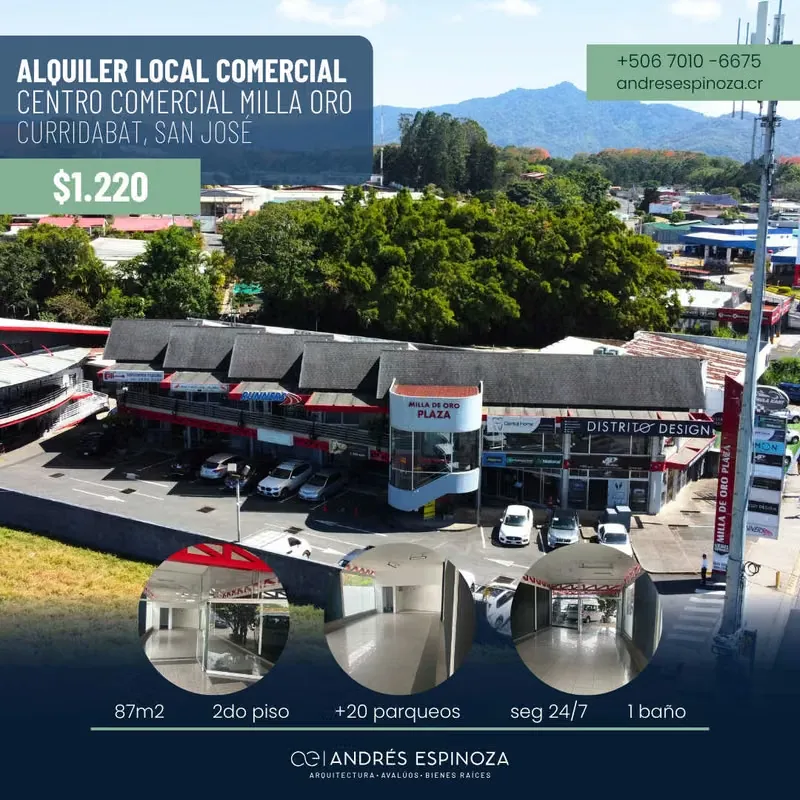 AE ARQUITECTURA | COMMERCIAL SPACE FOR RENT IN CURRIDABAT AE 1101