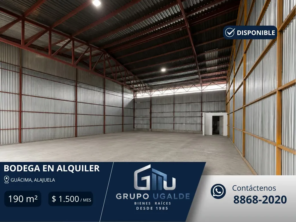 Warehouse for Rent | La Guácima Downtown, Alajuela