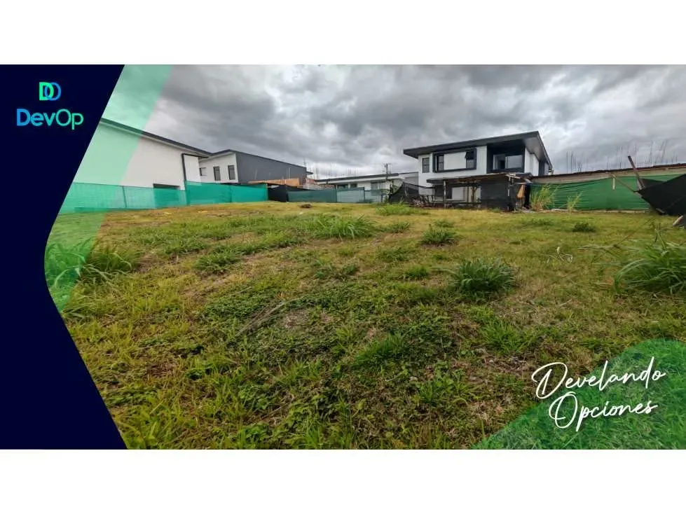 SE VENDE TERRENO EN CONDOMINIO TERUMA