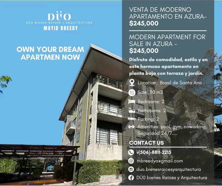 Modern and Spacious Apartment for Sale in AZURA FLATS