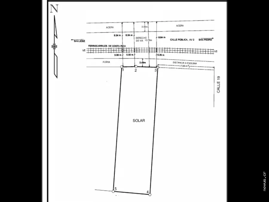 Lot for Sale in San José | Second Avenue — photo 2