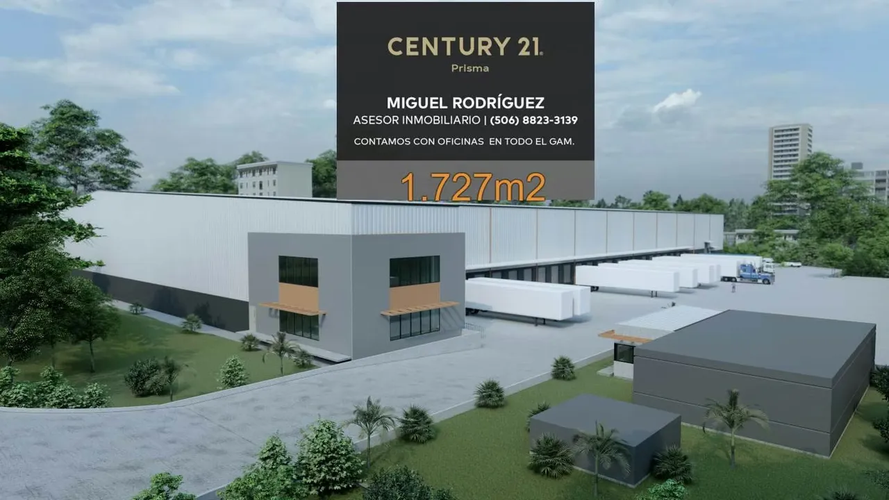 WAREHOUSE/INDUSTRIAL BUILDING in HEREDIA, 1,727 m2