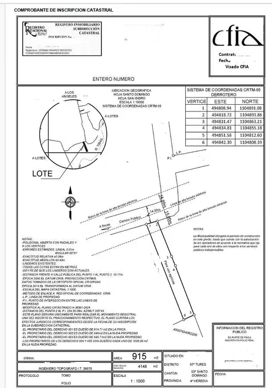 Land for Sale in Santo Domingo, Heredia for $165,000 — photo 2