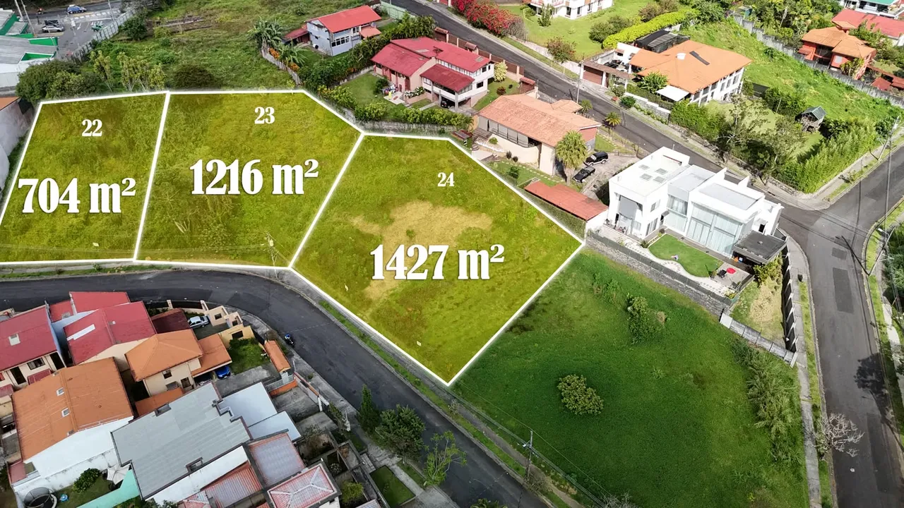 Lote en Residencial, para familia, San Ramón de 3 Ríos, Montes de Oca.