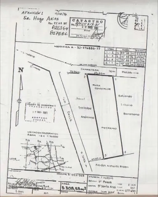 Property for real estate development - warehouses - Pozos de Santa Ana
