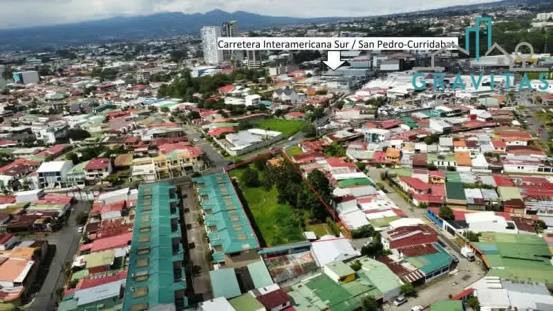 Venta de lote en Curridabat | 2103 m2 | PLANO | P DESARROLLO | F 468