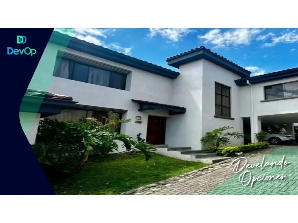 Amplia Casa en Venta – Exclusivo Condominio Aldea Los Laureles, Escazú