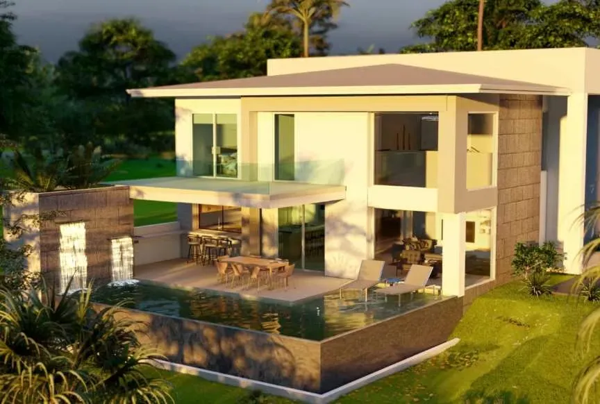 Excellent investment opportunity. Lot for sale with an optional turnkey villa project, located in a privileged area of ...