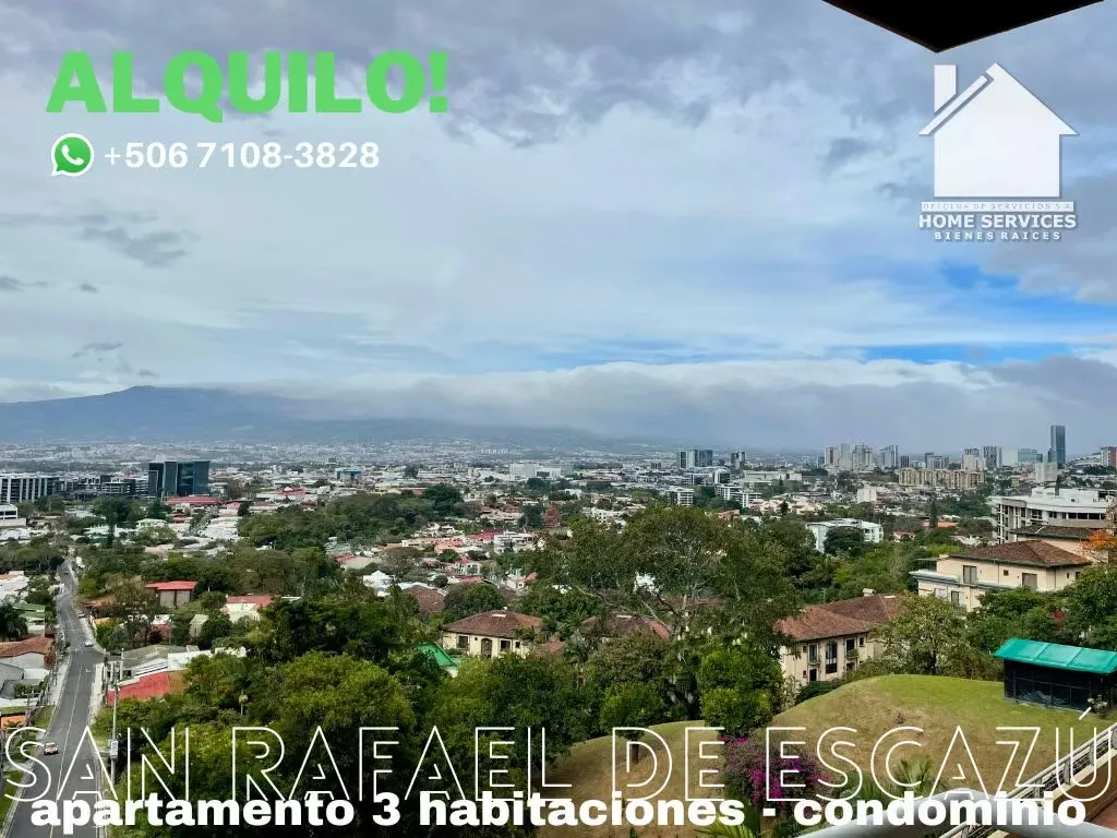 ALQUILO! Amplio Apartamento 3 Habitaciones – Vistas Panorámicas