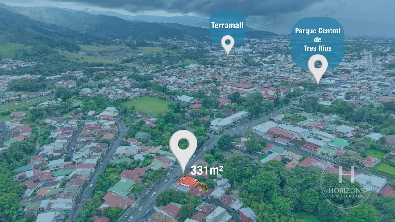 Ubicado sobre la carretera vieja de Tres Ríos, a tan solo 300 metros al este de la Iglesia Nuestra Señora del Pilar, este lote ...
