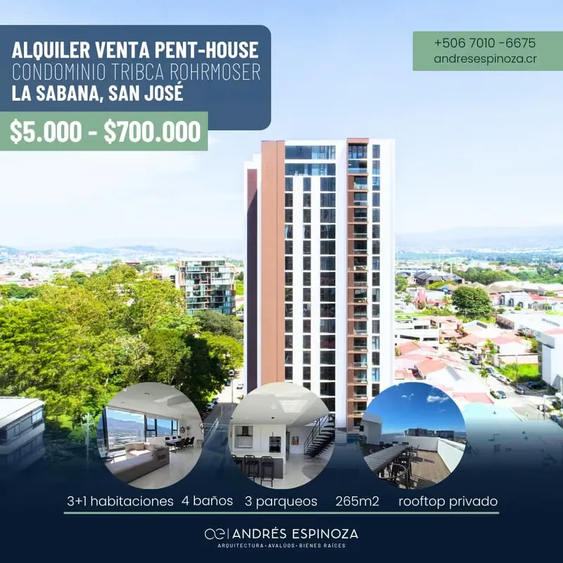 AE ARQUITECTURA | FOR RENT: TRIBCA CONDOMINIUM PENTHOUSE AE 1259