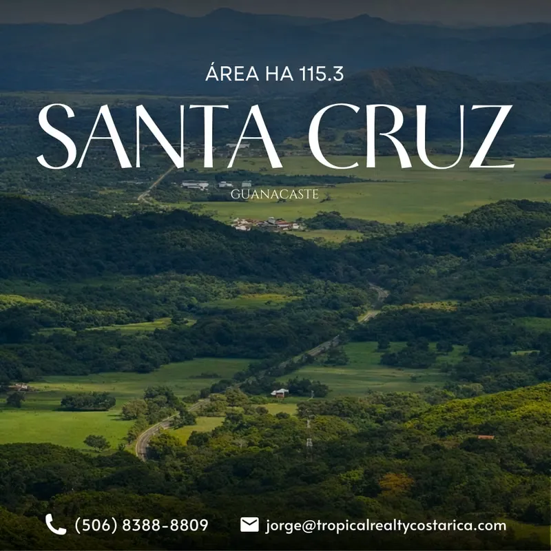Finca de 153 Hectáreas en Venta en Santa Cruz, Guanacaste