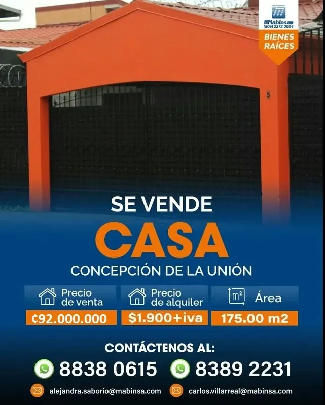 House for sale or commercial rent - Concepción de La Unión CA-221