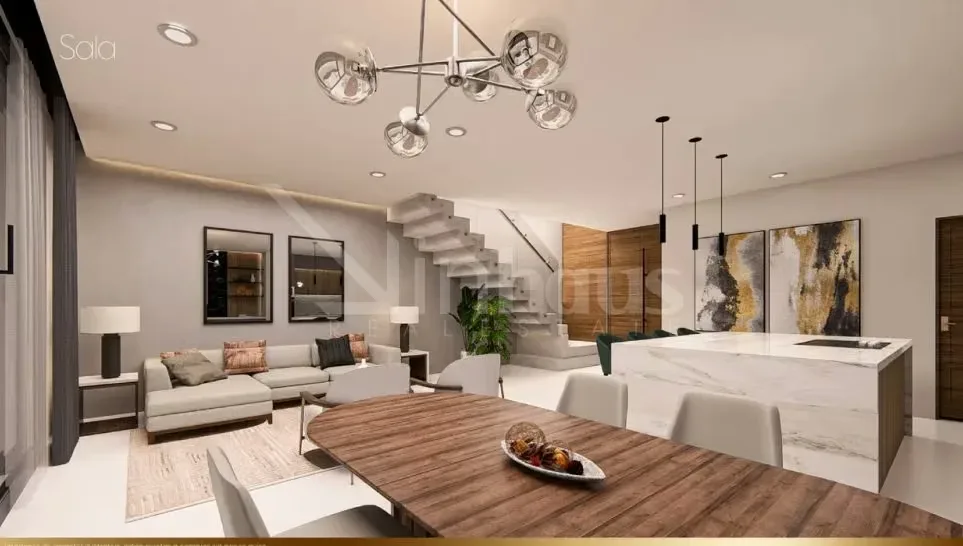 Pre Venta de casa en modelo Viva en condominio en Santa Ana centro.