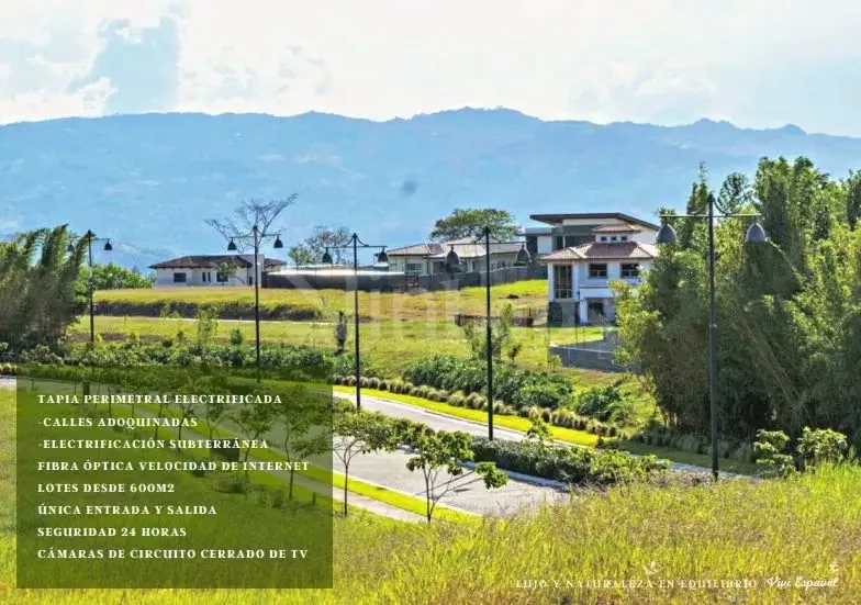 Venta de lotes en condominio Espavel, en La Guácima, Alajuela. Lotes desde los 600 m2, ubicados en la 4ta etapa del condominio donde se han construido casas muy bonitas, con una ...