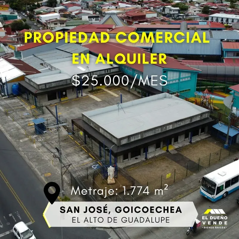 Propiedad Esquinera Comercial en Alquiler