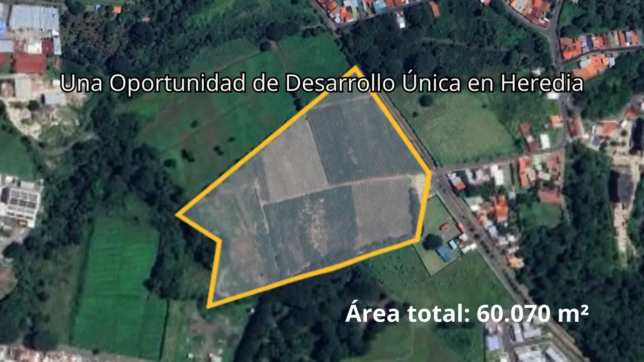 This 60,070 m² property in San Pablo / Rincón de Sabanilla offers a rare combination of mixed use zoning, water availability, ...