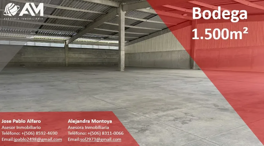 CONTAMOS CON BODEGAS Y NAVES INDUSTRIALES EN TODO EL GAM, ...