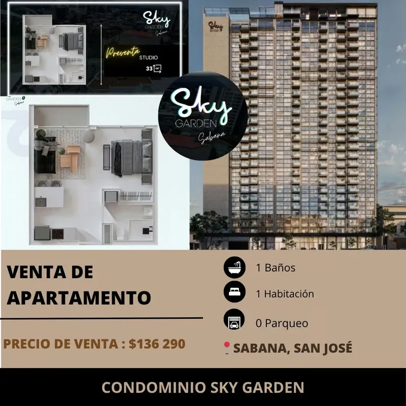 SE VENDE ESPECTACULAR APARTAMENTO STUDIO PARAESTRENAR EN SABANA