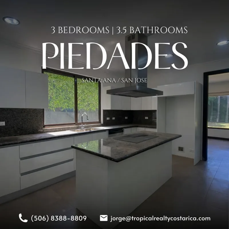 Spacious home located in the exclusive Condominio Almería in Santa Ana. This property offers comfortable living spaces, a private pool, ...