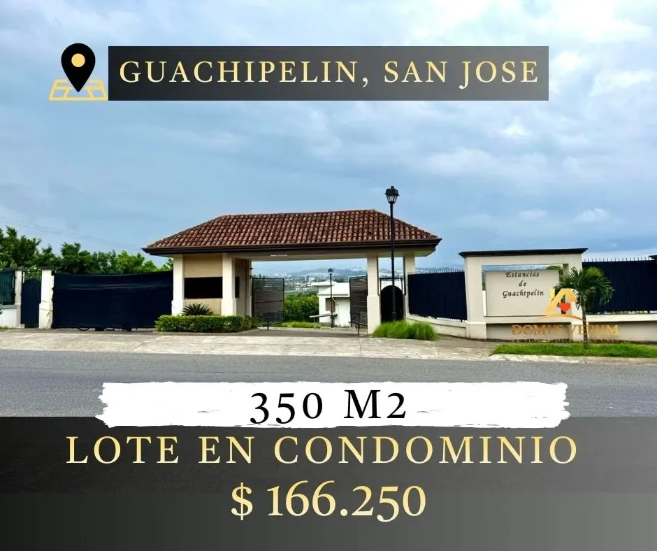Lotes for sale in Condominio, Guachipelín Escazú - From 350 m ²