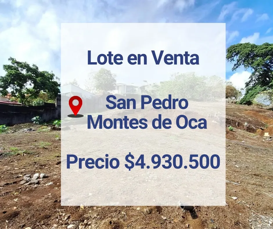 Terreno para Desarrollo en San Pedro Montes de Oca