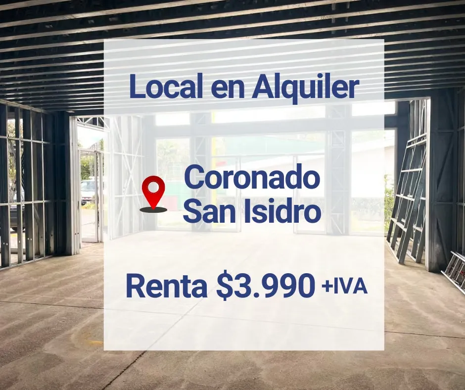 Commercial space for rent in Coronado.
