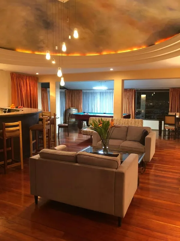 A strategic acquisition opportunity located in the prestigious heights of San Antonio de Escazú, San José. This 6940 m² estate consists of 14 rental ...