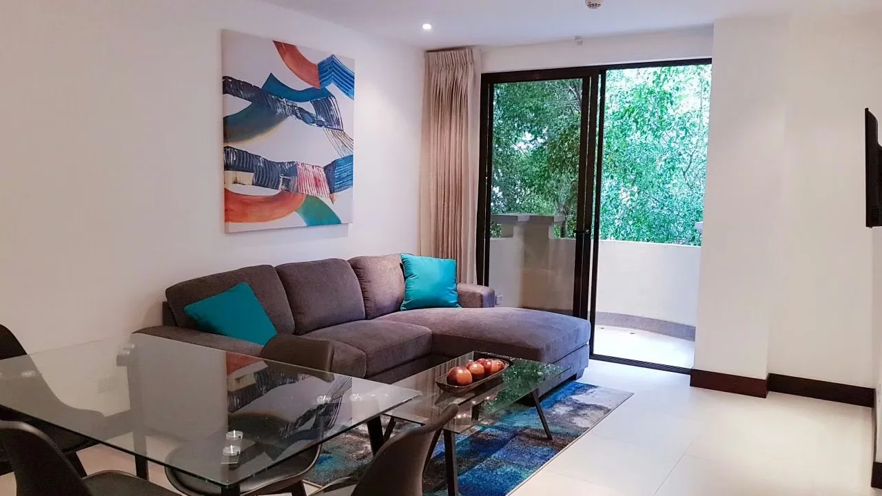 APARTAMENTO AMUEBLADO DE 2 HABITACIONES EN CONDOMINIO MONTESOL - POZOS SANTA ANA