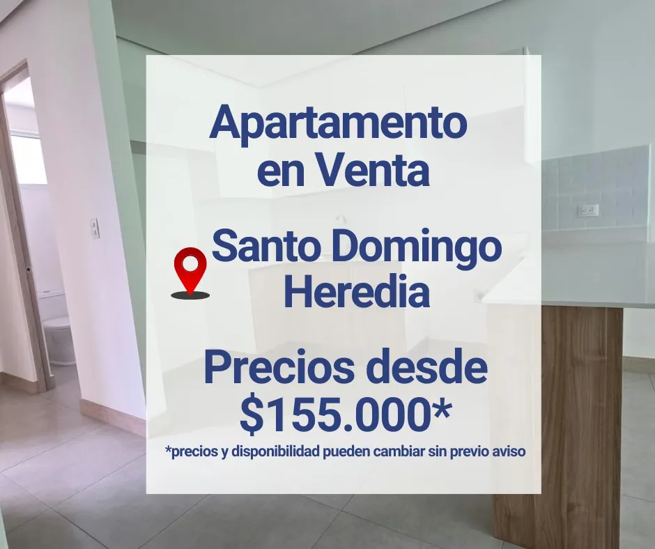 Apartment for Sale in Santo Domingo de Heredia