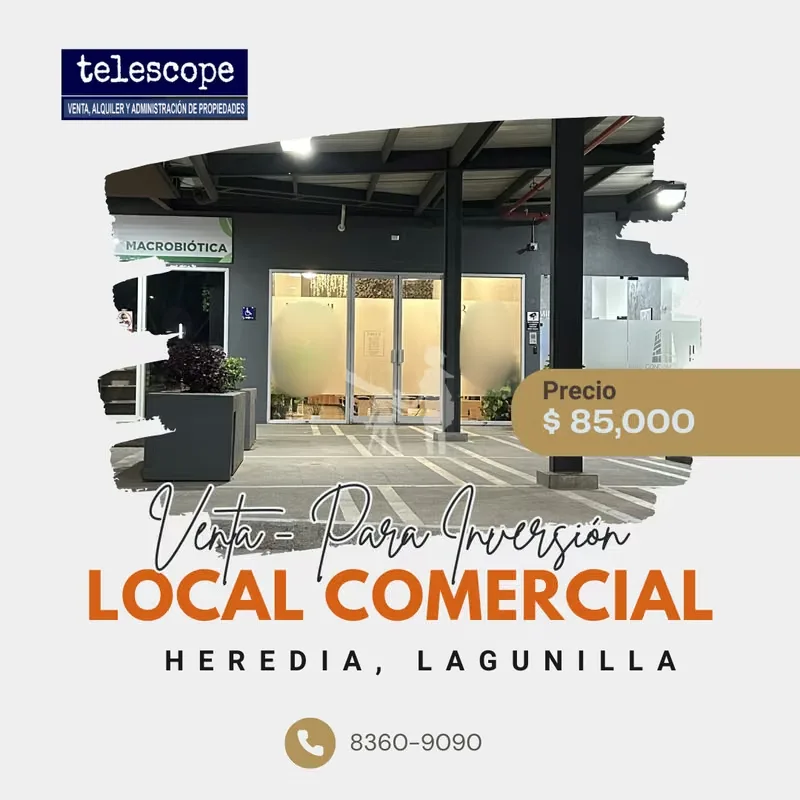 Local comercial con inquilino en Venta en Lagunilla de Heredia