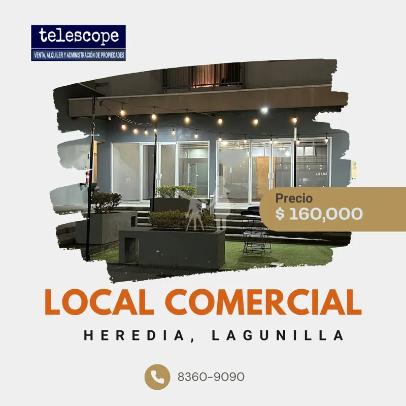 Local Comercial en Venta - Heredia, Lagunilla