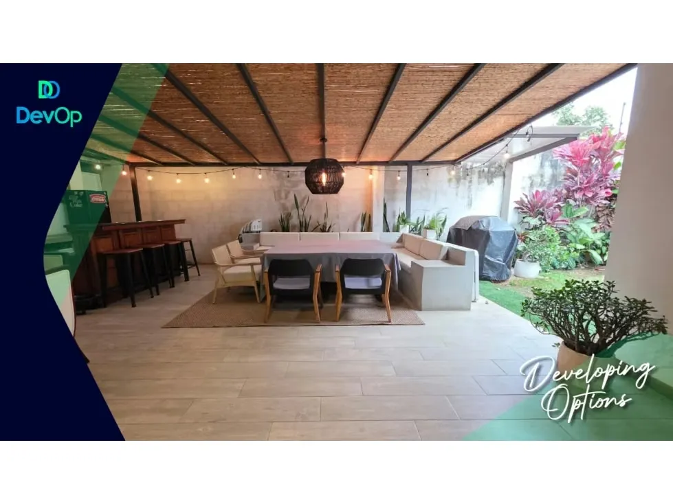 Propiedad en alquiler, con patio. La Sabana.