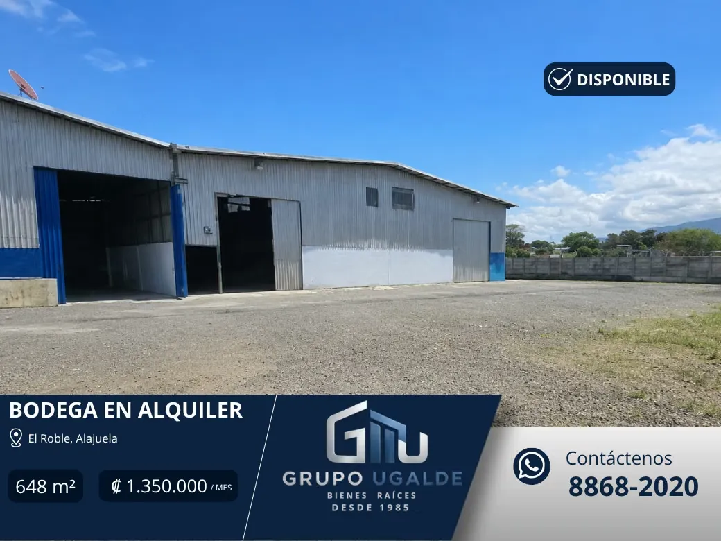 Strategically located with immediate access to the General Cañas Highway and Route 27.