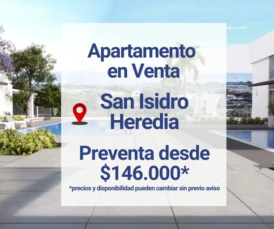 Apartamentos en San Isidro Heredia