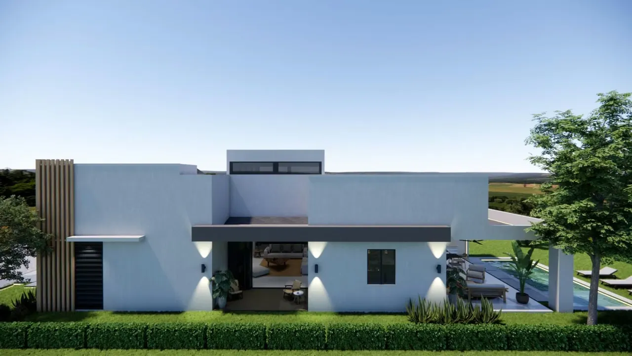 Casa de un nivel en Los Reyes Guácima