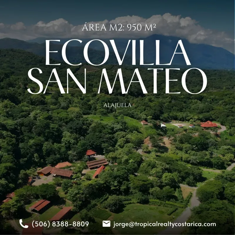 Corner Lot for Sale in Ecovilla San Mateo – 950 m² Sustainable Community