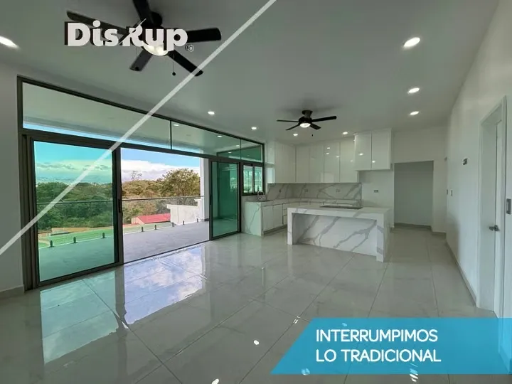Luxury apartment for rent, brand new, 3 bedrooms. Sabanilla. Montes de Oca