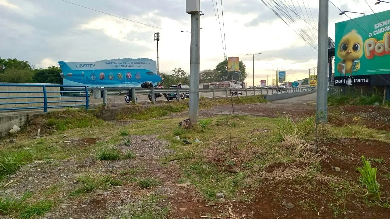 Se alquila hermoso lote con posición estratégica frente AUTOPISTA GENERAL CAÑAS con entrada independiente paralela a la autopista. — photo 3