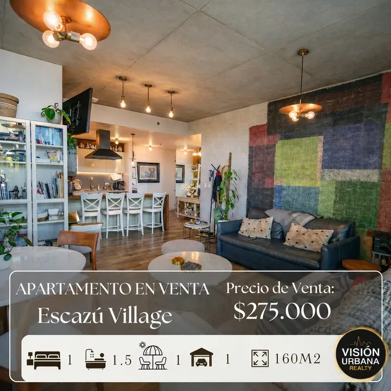 1-bedroom apartment + office located in the Bosques del Café Condominium. It has 87 m2 of living space + 1 parking space in the basement. It is located on the 3rd floor and ...