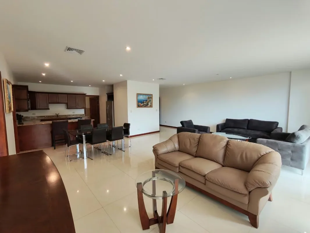 Furnished apartment for rent in San Rafael de Escazú.